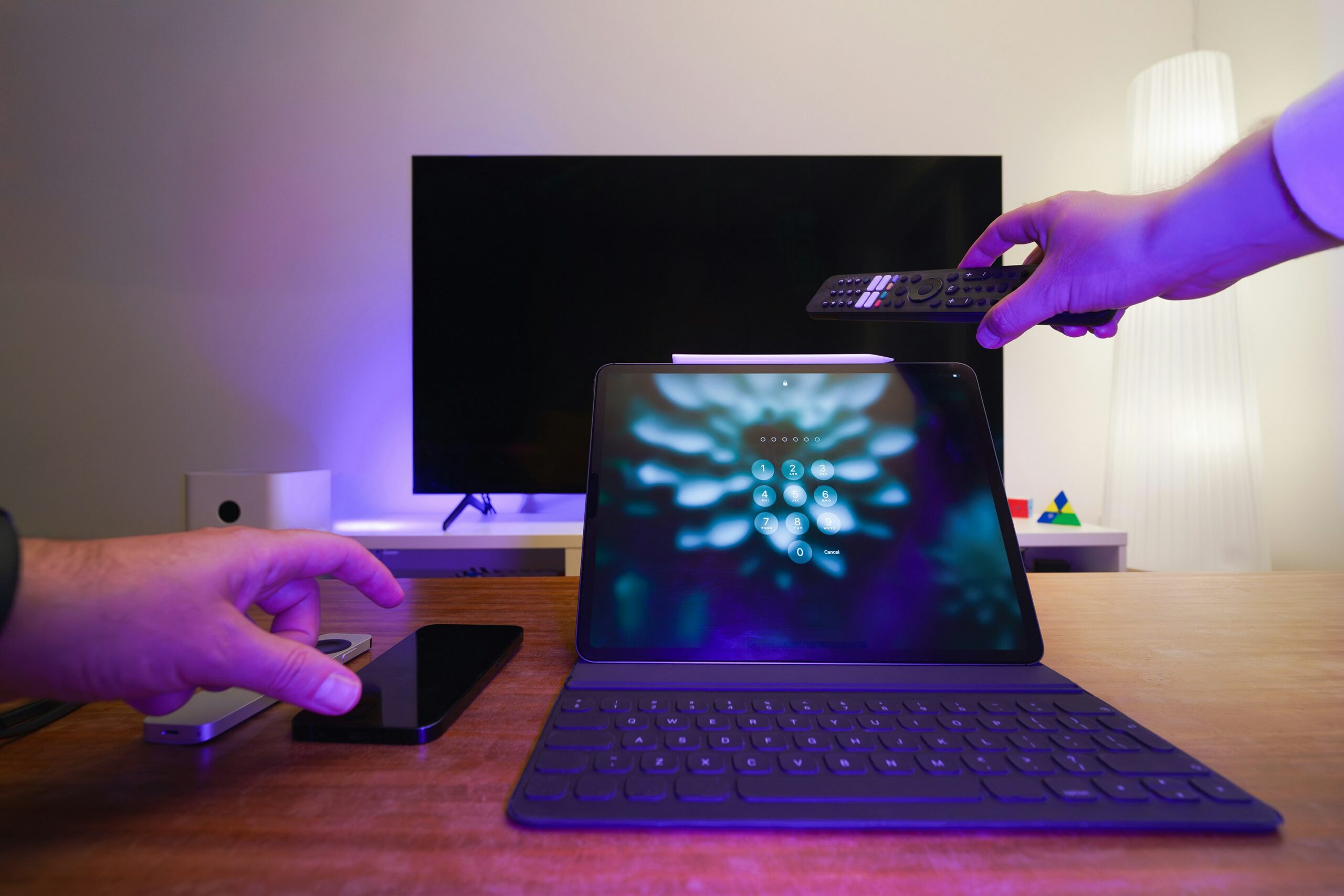 Streaming TV screens