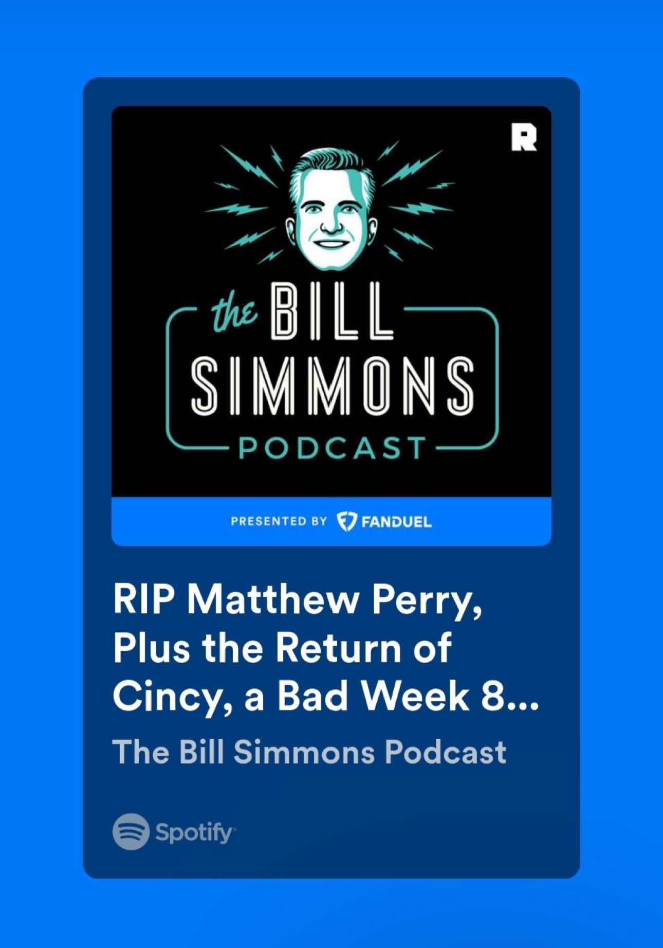 The Bill Simmons Podcast on Spotify