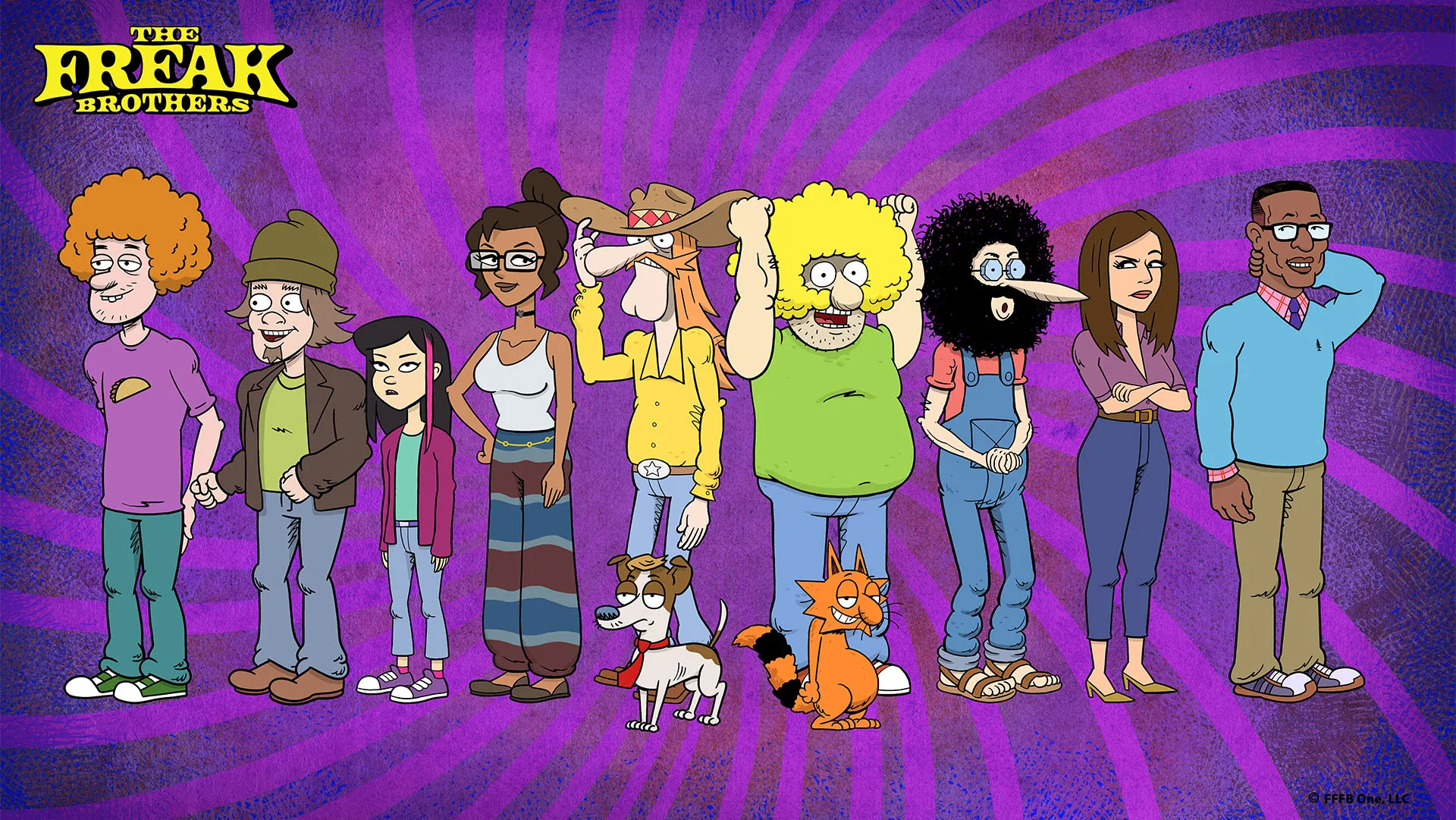 The Freak Brothers on Tubi
