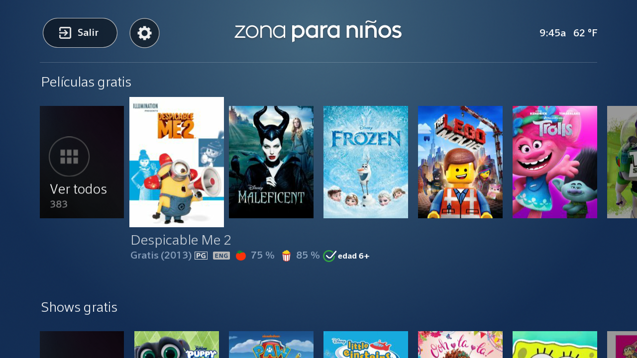 Spanish-language programming on Xfinity