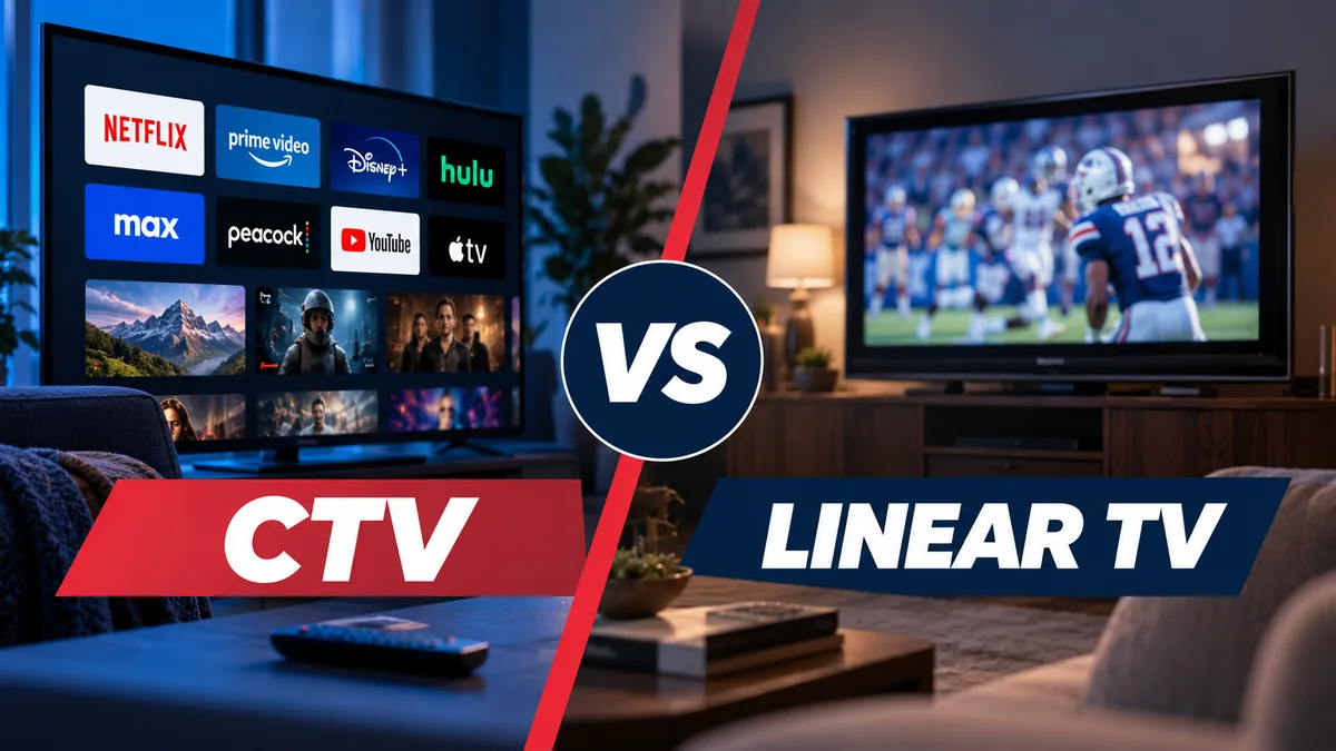 CTV vs linear TV: how to choose between them